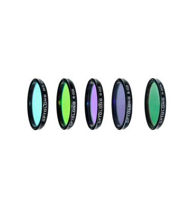 Juego de filtros Optolong LRGB + H-alpha 7 nm, enchufe de 2"