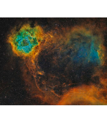Juego de filtros de banda estrecha Optolong de 36 mm H-Alpha, O-III, S-II para astrofotografía
