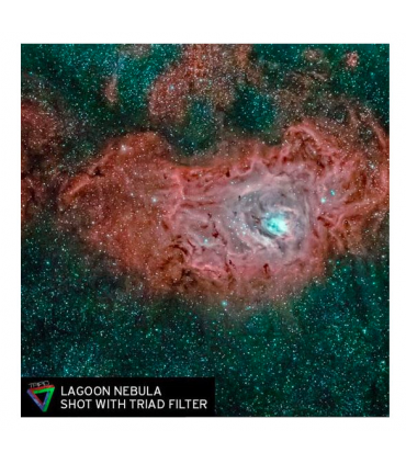 Filtro de banda estrecha tribanda OPT Triad de 2"