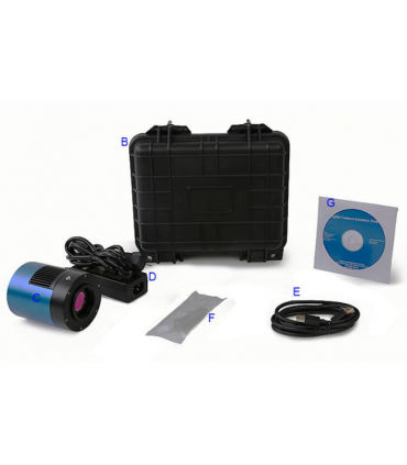 TS-Optics SkyEye24AC Full Frame COLOR Astronomical Camera, Cooled - D-43.3mm chip