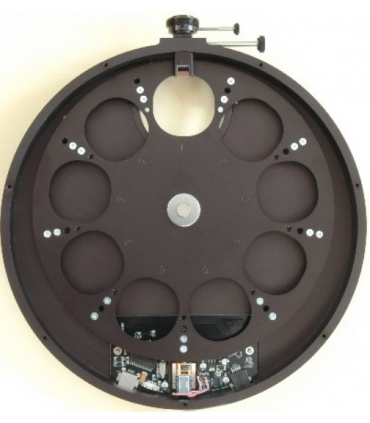 Starlight Xpress Maxi USB filter wheel for 9x2" filters - includes Off Axis Guide and M72 interface