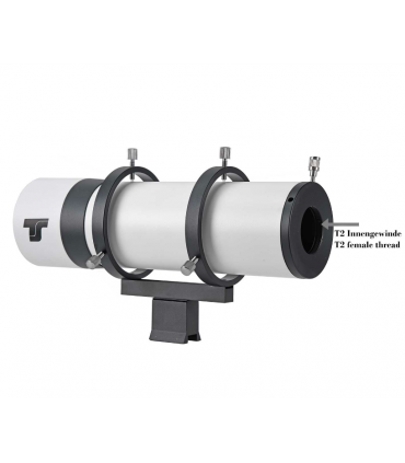 TS-Optics 80mm Angle Finder and Guide Scope with 90° View - 1.25" and T2 Connection