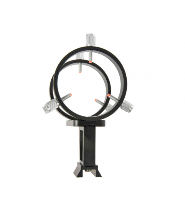 Soporte de visor ajustable TS-Optics para visores de 60 mm y visores guía