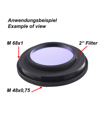 TS-Optics 1.0x corrector for refractors, up to full format - Generation II