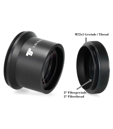 TS-Optics REFRACTOR Corrector 0.8x para TS 102 mm f/7 CF-Apo