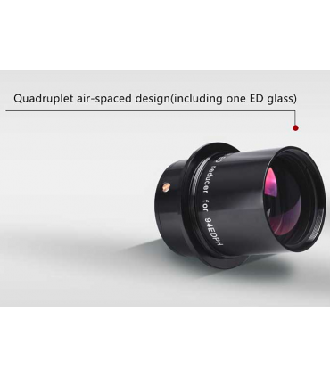 Reductor TS-Optics 0.8x para 94 mm f/5.5 APO y refractores similares