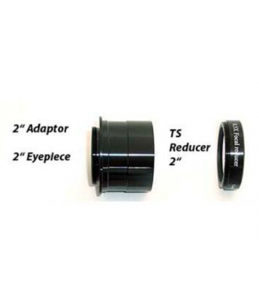 TS-Optics Optics TSRED052 0.5x Focal Length Reducer with 2 Inch Filter Thread