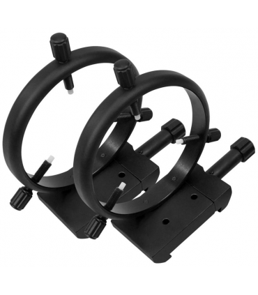 Omegon 120mm guide tube rings with losmandy clamps 3"