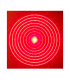 Howie Glatter Holographic Attachment for Laser Collimator - Concentric Circle Pattern