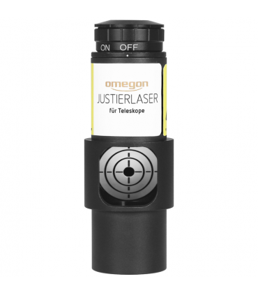 Láser de alineación Newton 1,25'' de Omegon con ventana de visualización