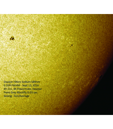 Daystar QUARK Sodium D line filter