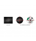 Omegon finder scope 9x50 visor iluminado, negro