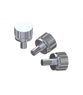 Omegon juego de 3 tornillos moleteados M3