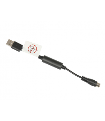 Cable USB RCA de Omegon para cintas calefactoras