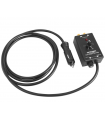 Omegon control for spray belt heaters