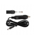 Omegon 12V 3A cable de batería de coche (3m) para toma de mechero de coche