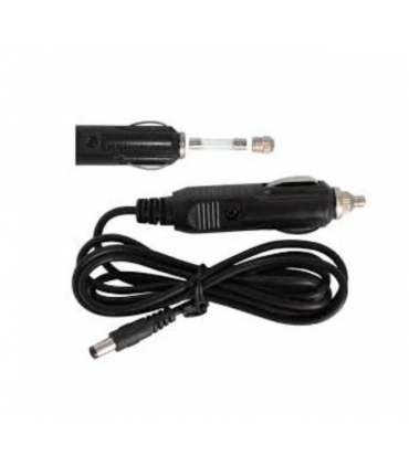 Omegon 12V 3A cable de batería de coche (3m) para toma de mechero de coche