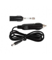 Omegon 12V 3A cable de batería de coche (3m) para toma de mechero de coche