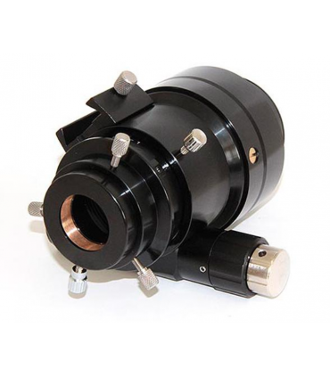 Enfocador de piñón y cremallera TS-Optics 2,5" - accesorios hasta 6 kg - rango de ajuste 95 mm