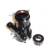 Enfocador de piñón y cremallera TS-Optics 2,5" - accesorios hasta 6 kg - rango de ajuste 95 mm