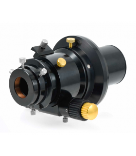 Enfocador de piñón y cremallera TS-Optics de 2,5" con conexión M117x1 y rotación de 360°