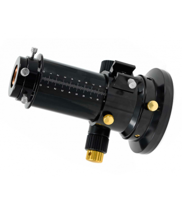 Enfocador de piñón y cremallera TS-Optics de 2,5" con conexión M117x1 y rotación de 360°