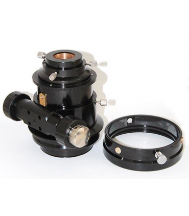 Enfocador de piñón y cremallera TS-Optics de 3" para una carga útil de hasta 6 kg - Rosca de conexión M117