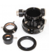 Enfocador de piñón y cremallera TS-Optics de 3" para una carga útil de hasta 6 kg - rango focal de 110 mm