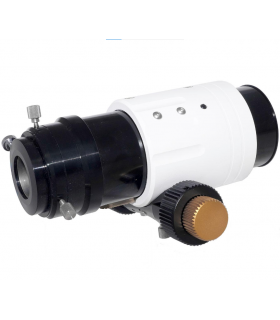 Enfocador de piñón y cremallera TS-Optics de 2,5" con conexión telescópica M82x1