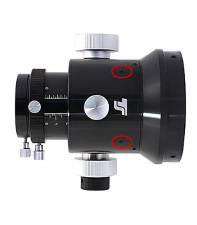 Foco refractor TS-Optics MONORAIL 2" - micro reducción - brida de conexión 96 mm