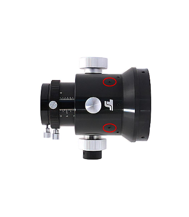 Foco refractor TS-Optics MONORAIL 2" - micro reducción - brida de conexión 96 mm