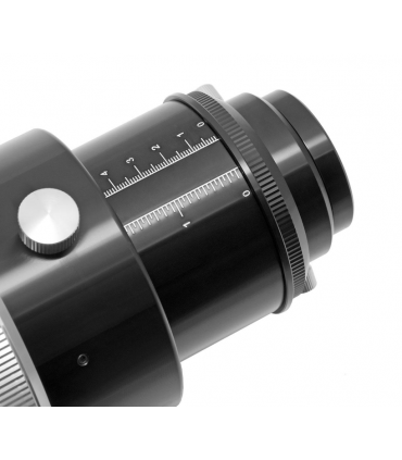 Enfocador TS-Optics MONORAIL 3" con micro reducción - Conexión rosca M117x1