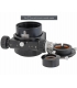 Enfocador TS-Optics V-Power Crayford de 3 pulgadas para newtonianos y refractores - soporta hasta 6 kg