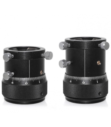 Enfocador de tornillo sin fin micro helicoidal TS-Optics de 1,25" y T2 - Conexión T2